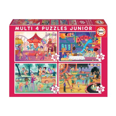 Wholesaler of Multi 4 puzzles Parque Atracciones y Fiesta 20-40-60-80pzs