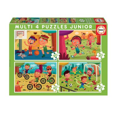 Wholesaler of Multi 4 puzzles Deporte 20-40-60-80pzs
