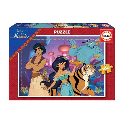 Wholesaler of Puzzles Aladdin Disney 100pzs