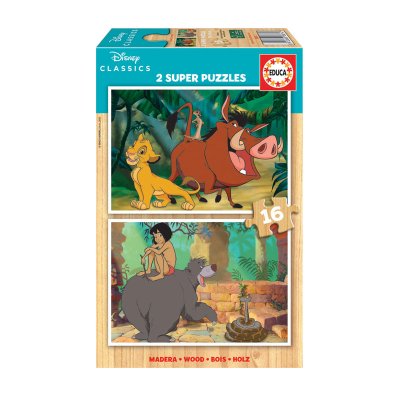Puzzles Disney Classics 2x16pzs