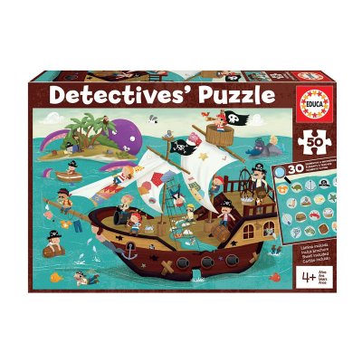 Wholesaler of Puzzle 50pzs Barco Pirata Detectives