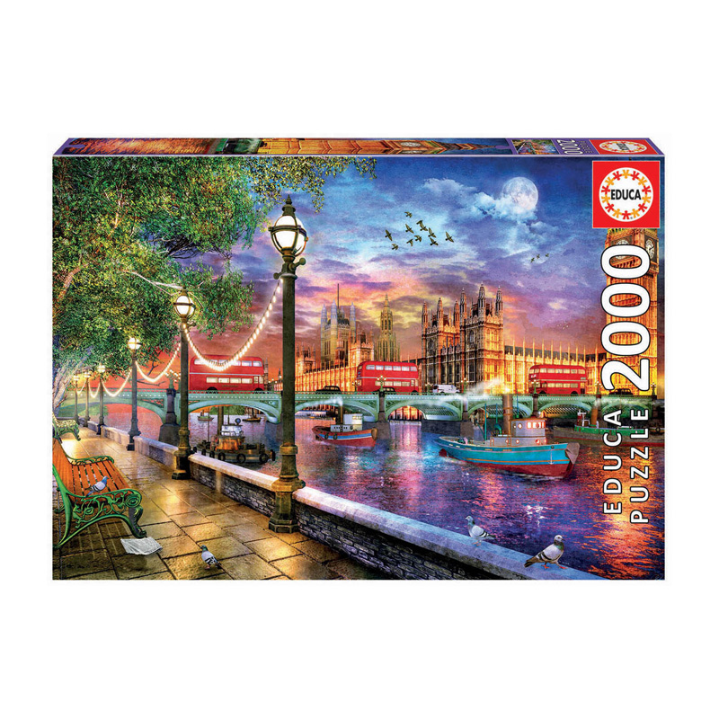 Puzzle Londres al atardecer 2000pzs