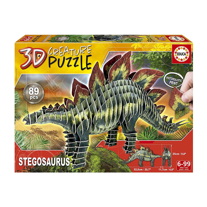 Distribuidor mayorista de 3D Puzzle Creature Stegosaurus