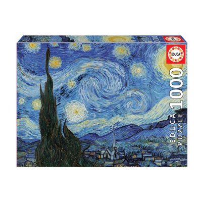 Puzzle La Noche Estrellada Vincent Van Gogh 1000pzs