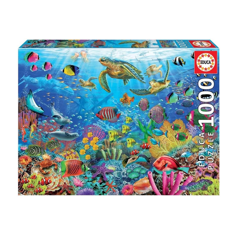 Puzzle Tortugas en el paraíso 1000pzs