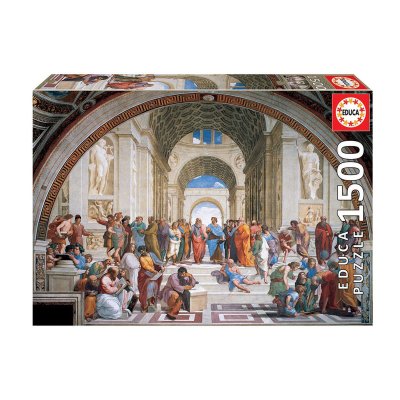 Wholesaler of Puzzle Escuela de Atenas 1500pzs