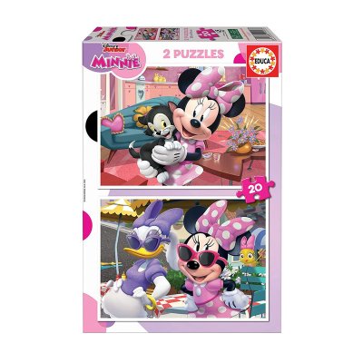 Wholesaler of Puzzles Minnie Mouse Disney Junior 2x20pzs