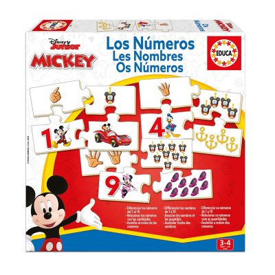 Juego Aprendo Los Números Mickey