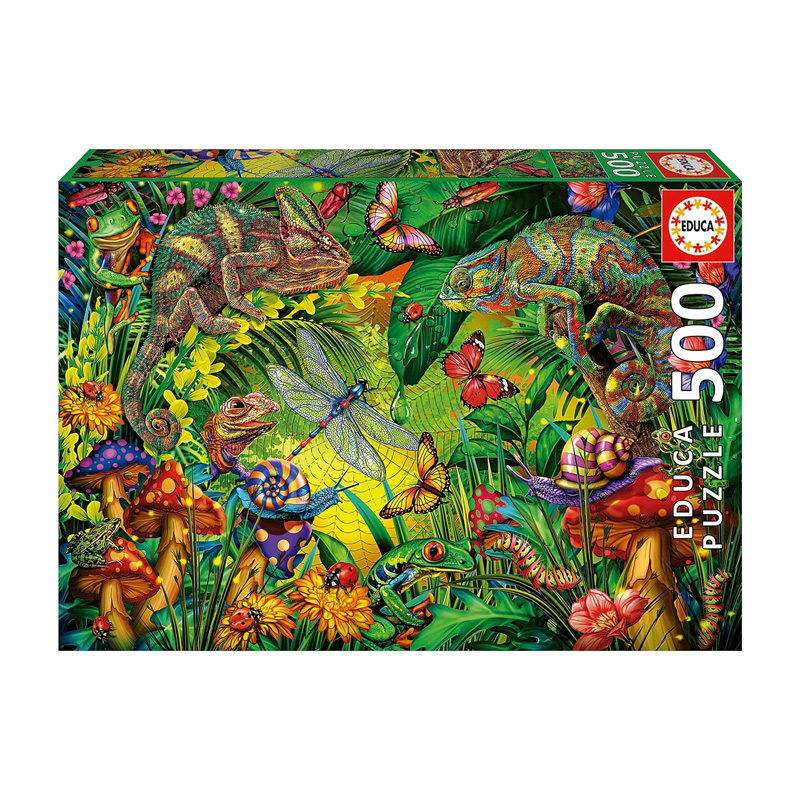 Wholesaler of Puzzle Bosque de colores 500pzs