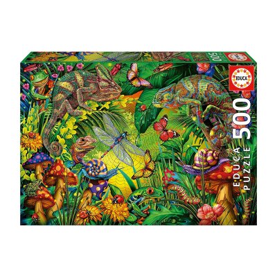 Puzzle Bosque de colores 500pzs