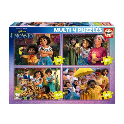 Wholesaler of Multi 4 puzzles Encanto Disney 50-80-100-150pzs
