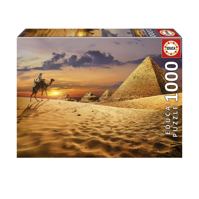 Puzzle Camello en el desierto 1000pzs