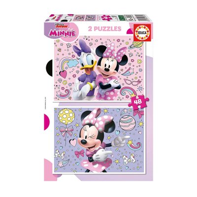 Wholesaler of Puzzles Minnie Disney 2x48pzs