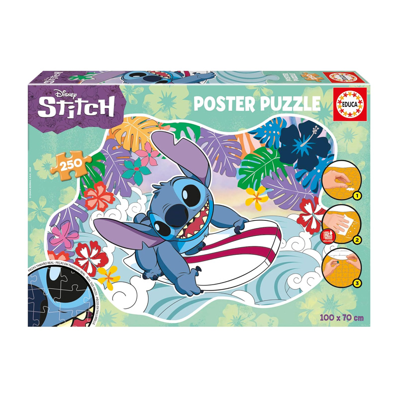 Wholesaler of Puzzle Poster Stitch Disney 250pzs