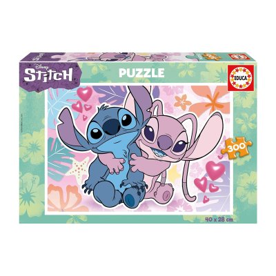 Puzzle Stitch y Angel Disney 300pzs