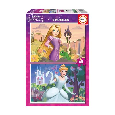 Distribuidor mayorista de Puzzle 2x48pzs Princesas Disney