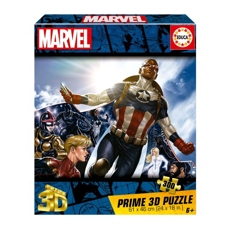 Distribuidor mayorista de Puzzle 3D Lenticular Marvel 300 pzs