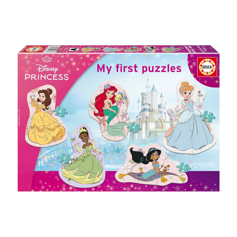 Princesas Disney My First Puzzles 3-4-5pcs