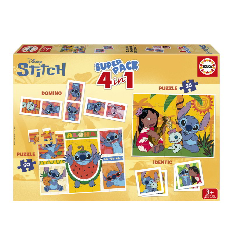 Distribuidor mayorista de Superpack Stitch Disney 4 en 1