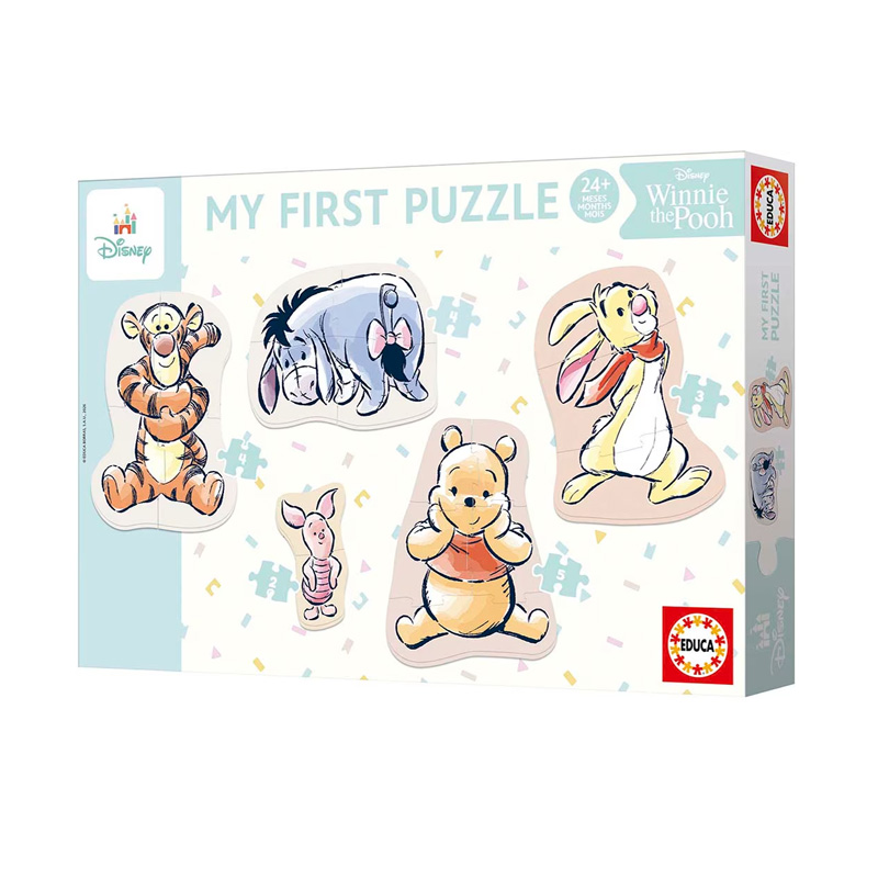 Winnie The Pooh My First Puzzles 2-3-4-5pcs