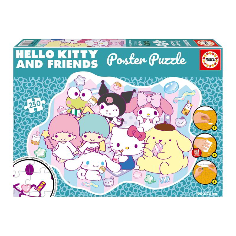 Distribuidor mayorista de Puzzle Poster Hello Kitty & Friends 250pzs