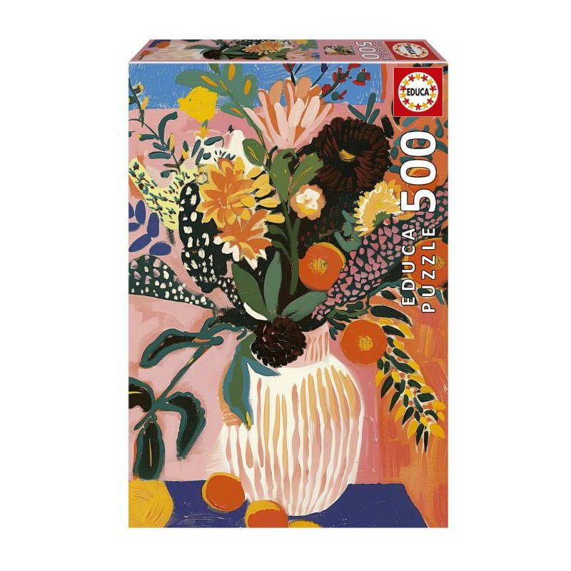 Puzzle Flor Boho 500pzs