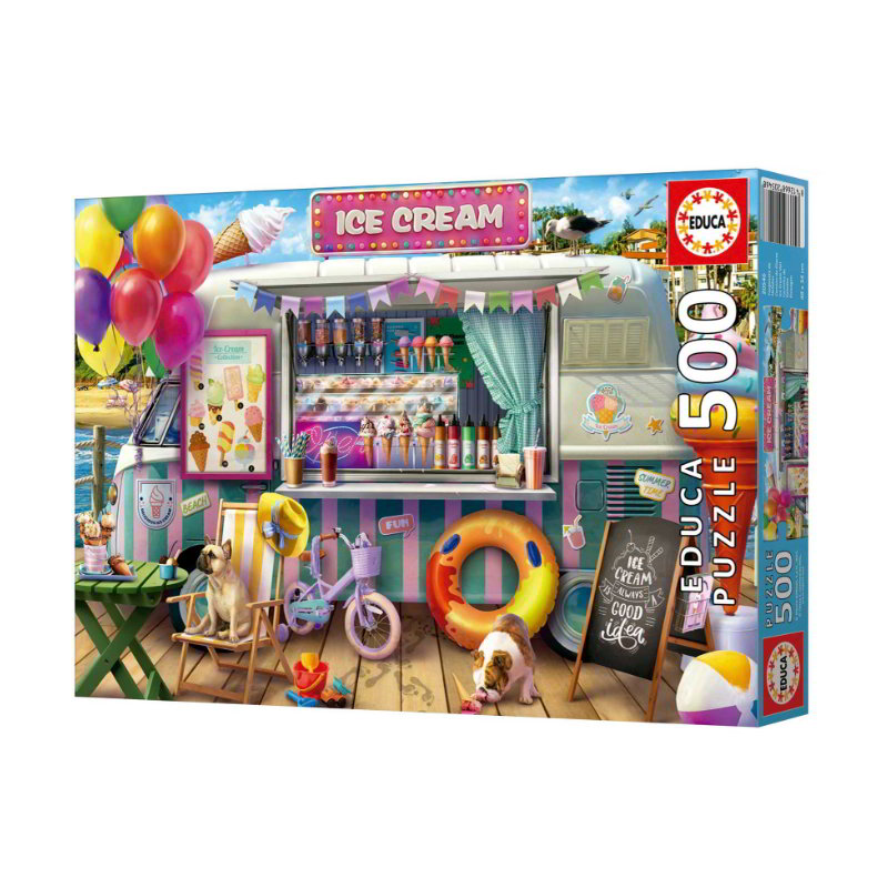 Puzzle Furgoneta de Helados 500pzs