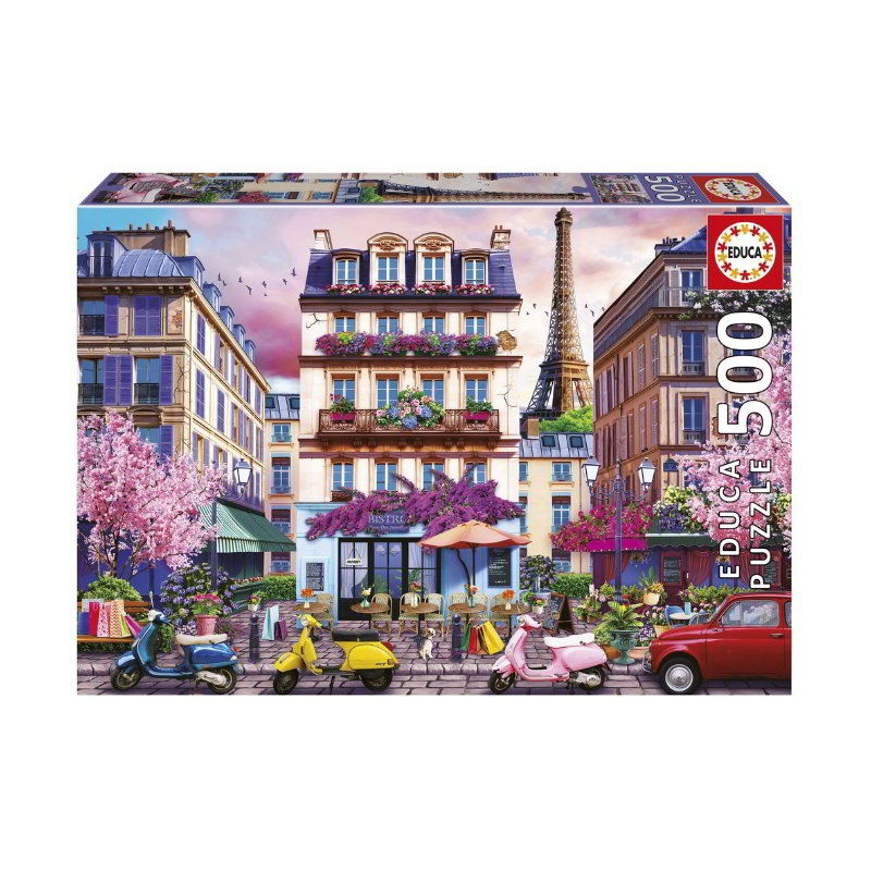 Puzzle Distrito de Compras de Paris 500pzs