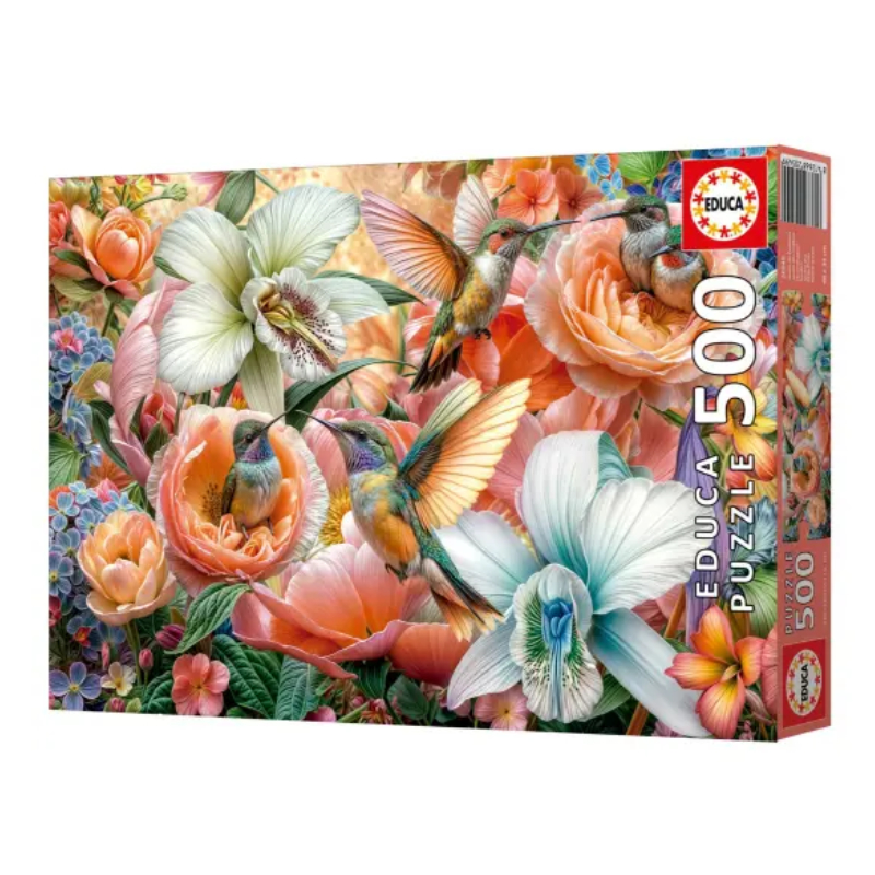 Distribuidor mayorista de Puzzle Jardín de Colibríes 500pzs