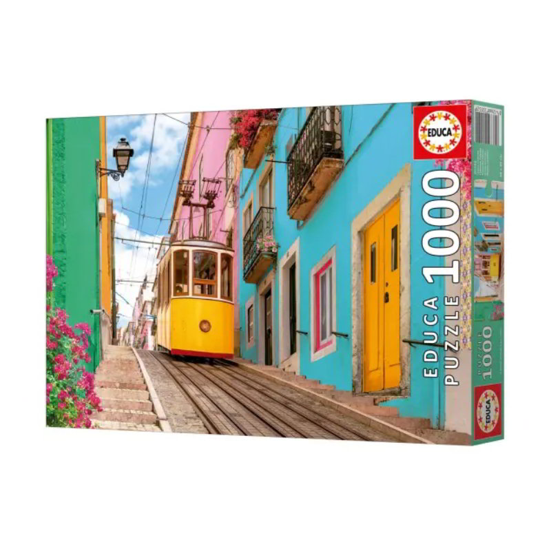Puzzle Lisboa Colorida 1000pzs