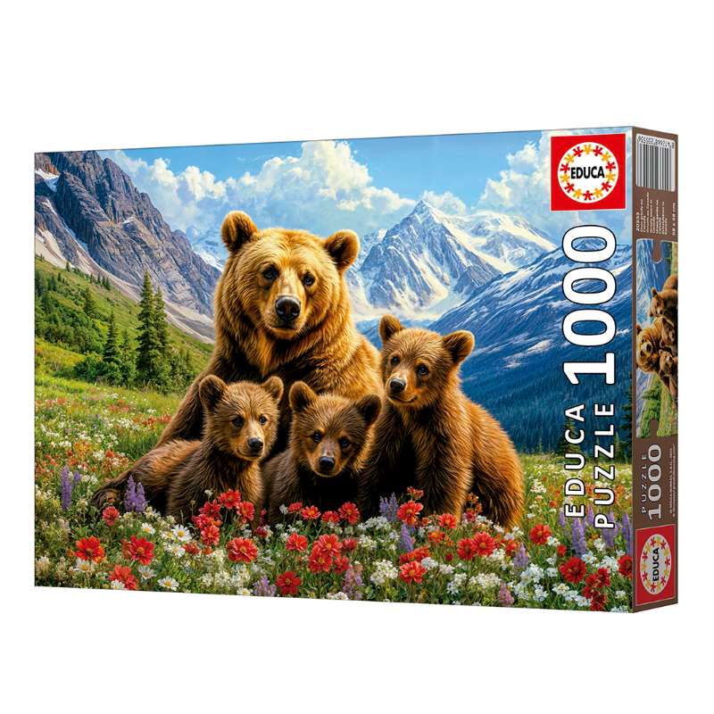 Distribuidor mayorista de Puzzle Osos Grizzly en Canada 1000pzs