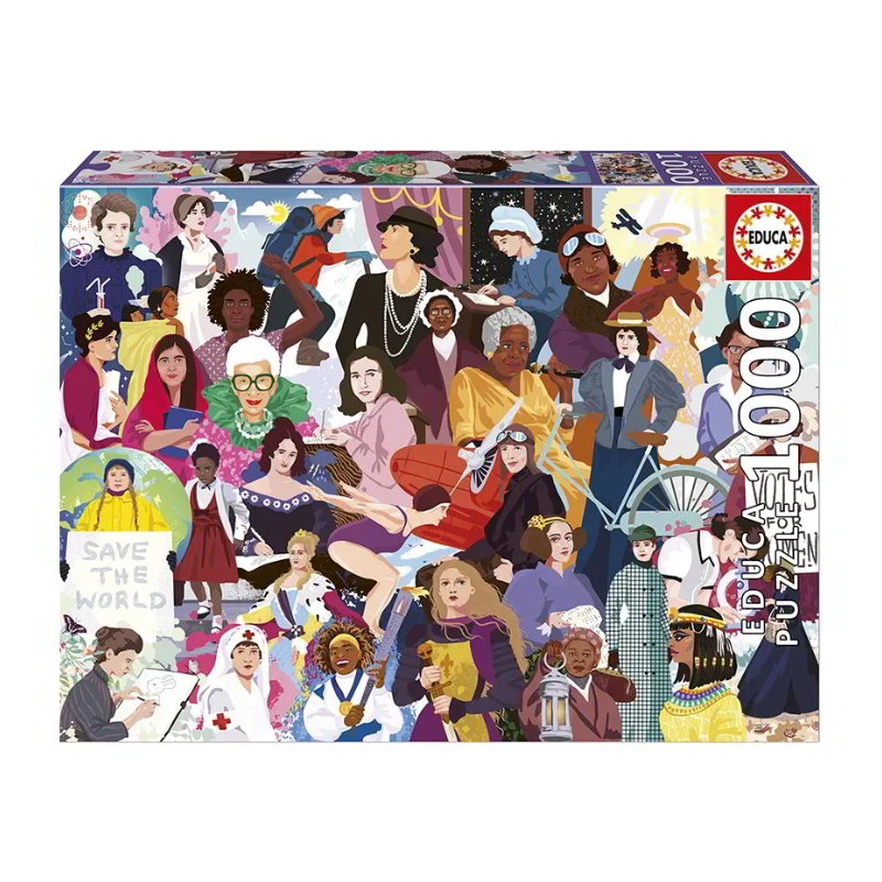Puzzle Mujeres Emblemáticas 1000pzs