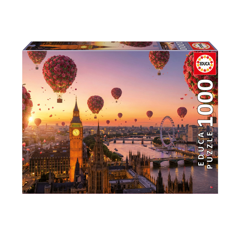Puzzle Londres en flor 1000pzs