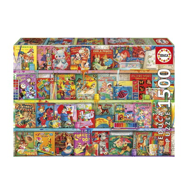 Puzzle El Rincon de los Cuadernillos Kitsch 1500pzs