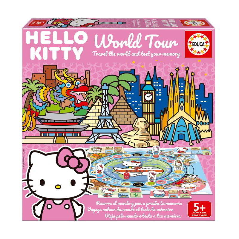 Distribuidor mayorista de Juego de mesa memoria Hello Kitty World Tour