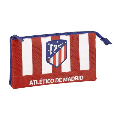 Estuche triple Atlético de Madrid 22cm