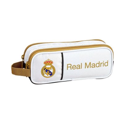 Estuche portatodo doble Real Madrid 21cm