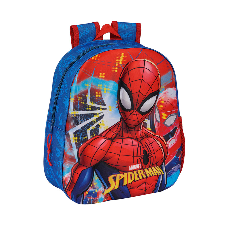 Mochila 3D 33cm Spiderman Marvel