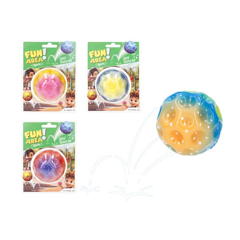 Pelota super saltarina Fun Area Sports - colores aleatorios