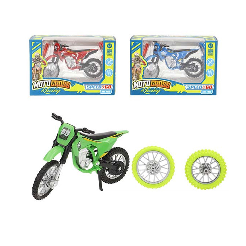 Distribuidor mayorista de Miniatura moto Motocross Racing 1:18 Speed & Go - colores aleatorios