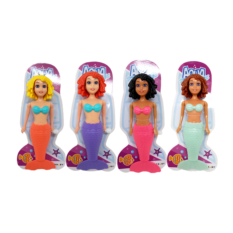 Juego acuático Sirenita nadadora Aqua World 18cm
