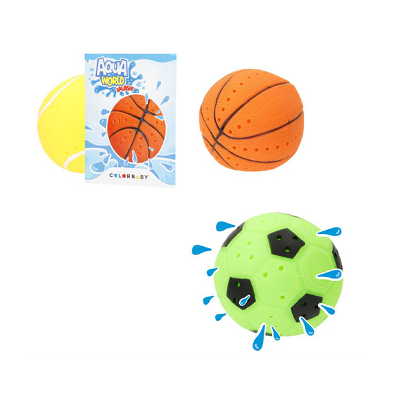 Pelota agua saltarina 8cm Aqua World Splash