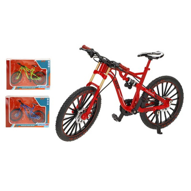Bicicleta Mountain Bike Speed & Go Metal 1:18 (color aleatorio)