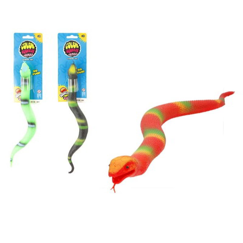 Color Squeeze Animals - Serpiente estirable 40 cm - color aleatorio