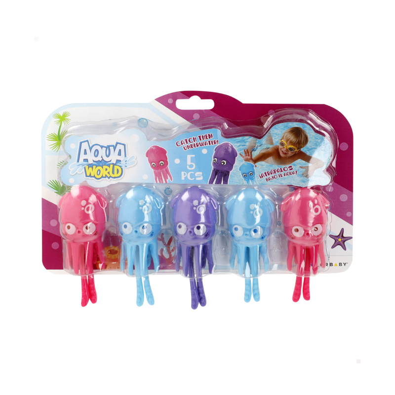 Juego acuático pesca 5 pulpos Aqua World