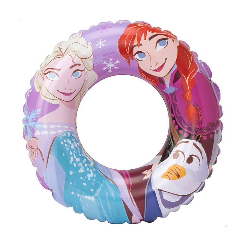Flotador rueda hinchable piscina Ana & Elsa Frozen 42cm