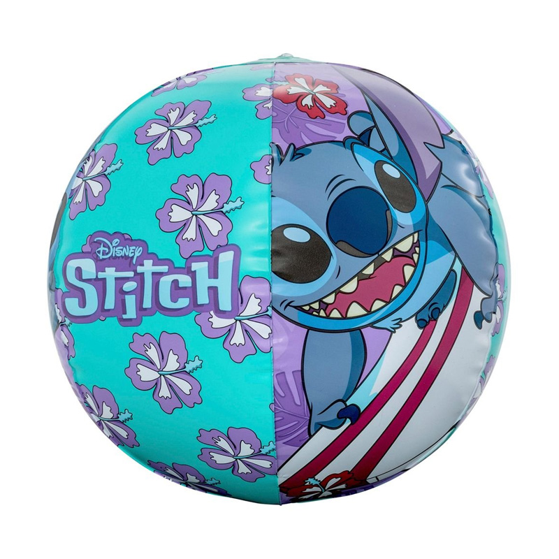 Pelota hinchable playa Stitch Disney 33cm