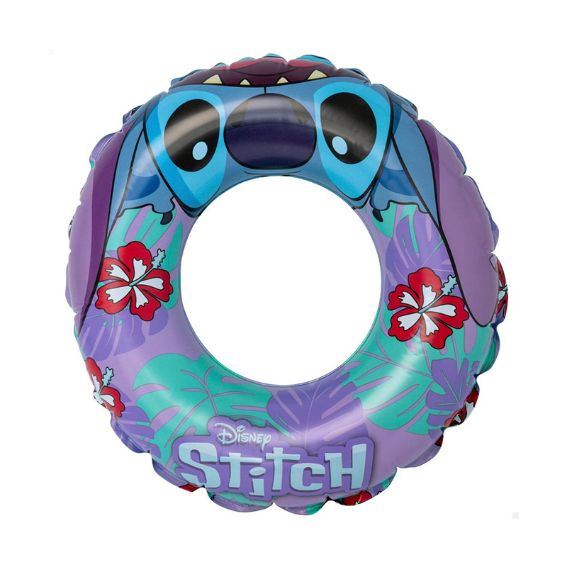 Flotador rueda hinchable piscina Stitch Disney 42cm