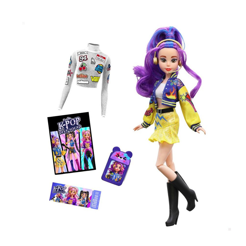 Distribuidor mayorista de Muñeca KPop Diva Squat Funville - modelos aleatorios