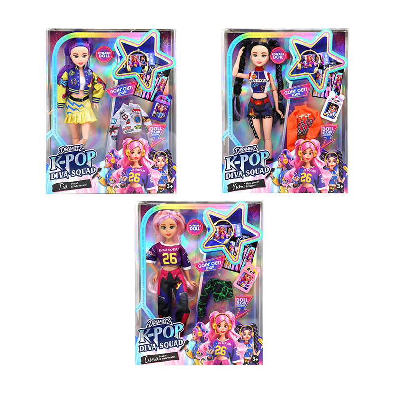 Muñeca KPop Diva Squat Funville - modelos aleatorios